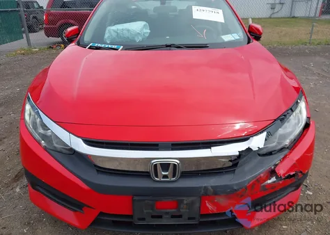 2017 Honda Civic Ex из США, поврежденный, VIN 2HGFC2F76HH544724